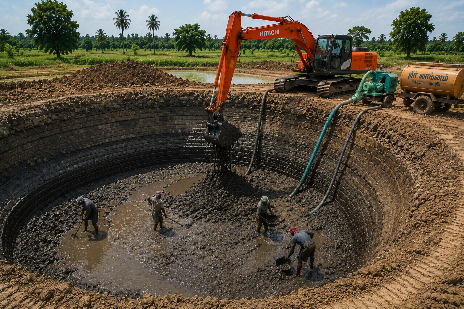Desilting